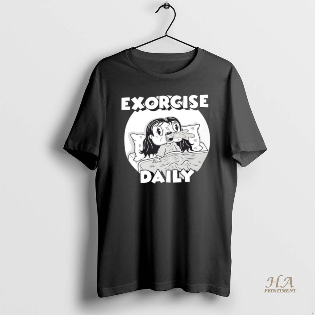 Official Exorcise Daily Cartoon Horror Parody Shirt Hoodie Sweatshirt | PurePodTees.com