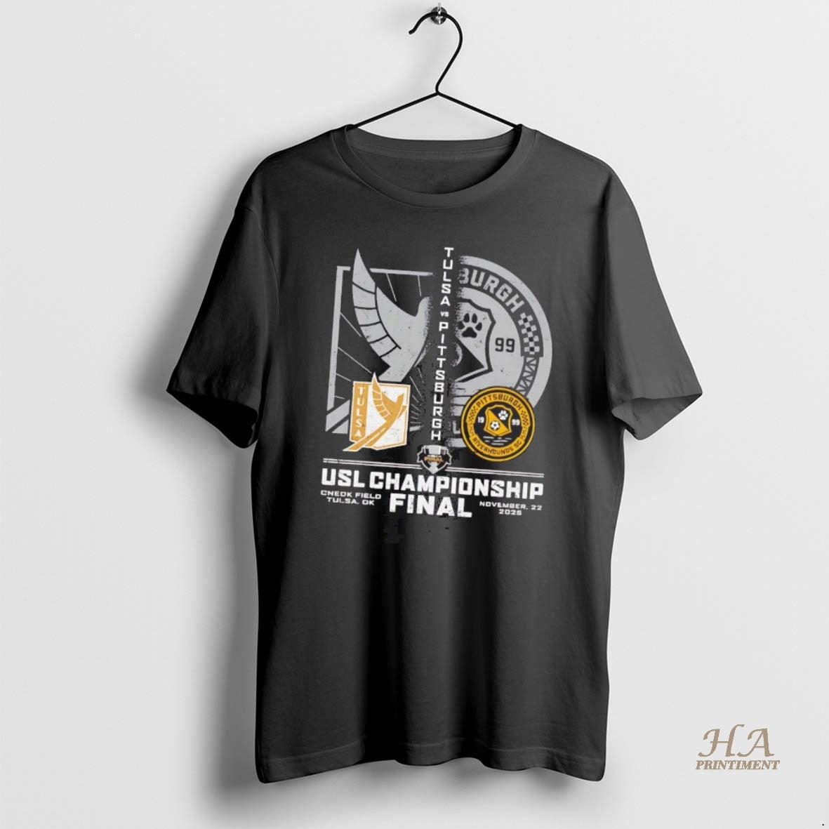 Official Fc Tulsa Vs Pittsburgh Riverhounds Sc 2025 Usl Championship Final Shirt Hoodie Sweatshirt | PurePodTees.com