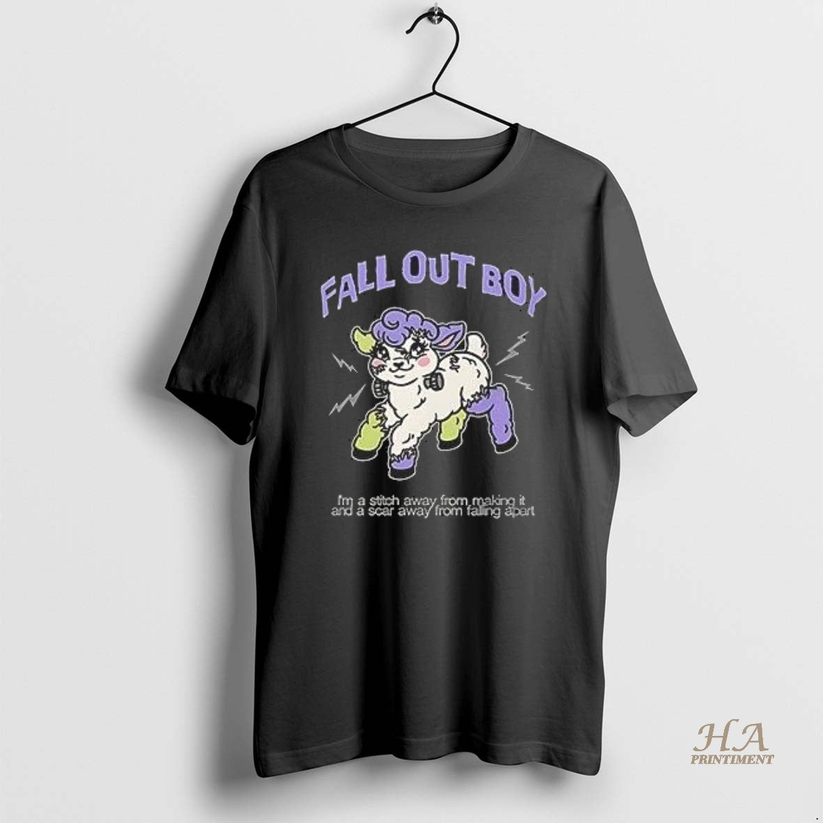 Official Fall Out Boy Frankenlamb Cartoon Shirt Hoodie Sweatshirt | PurePodTees.com