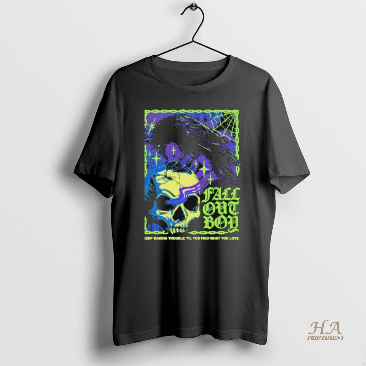 Official Fall Out Boy Skull Light Shirt Hoodie Sweatshirt | PurePodTees.com