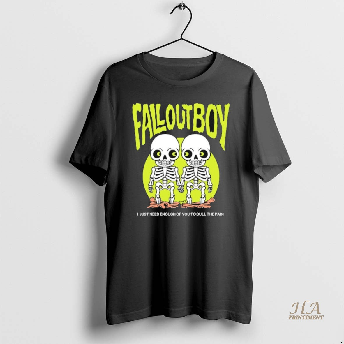 Official Fall Out Boy Twin Skeleton Shirt Hoodie Sweatshirt | PurePodTees.com