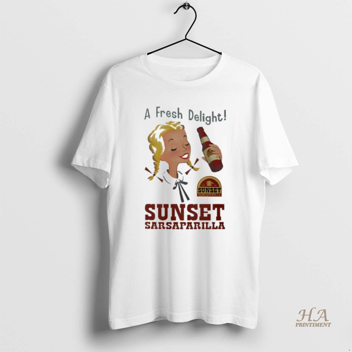 Official Fallout A Fresh Delight Sunset Sarsaparilla Shirt Hoodie Sweatshirt | PurePodTees.com
