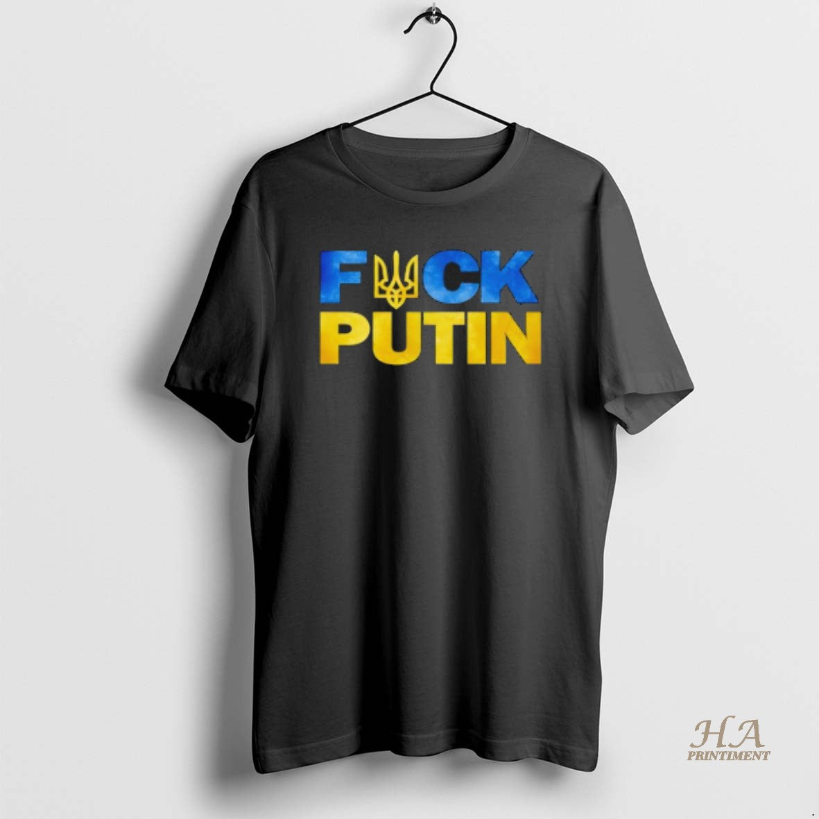 Official Fck Putin Ukraine Flag Shirt Hoodie Sweatshirt | PurePodTees.com