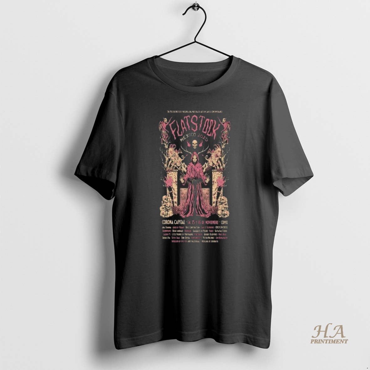 Official Flatstock Corona Capital Mexico 2025 Shirt Hoodie Sweatshirt | PurePodTees.com