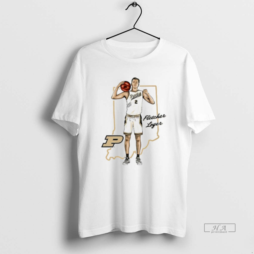 Official Fletcher Loyer Purdue Boilermakers Illustrated