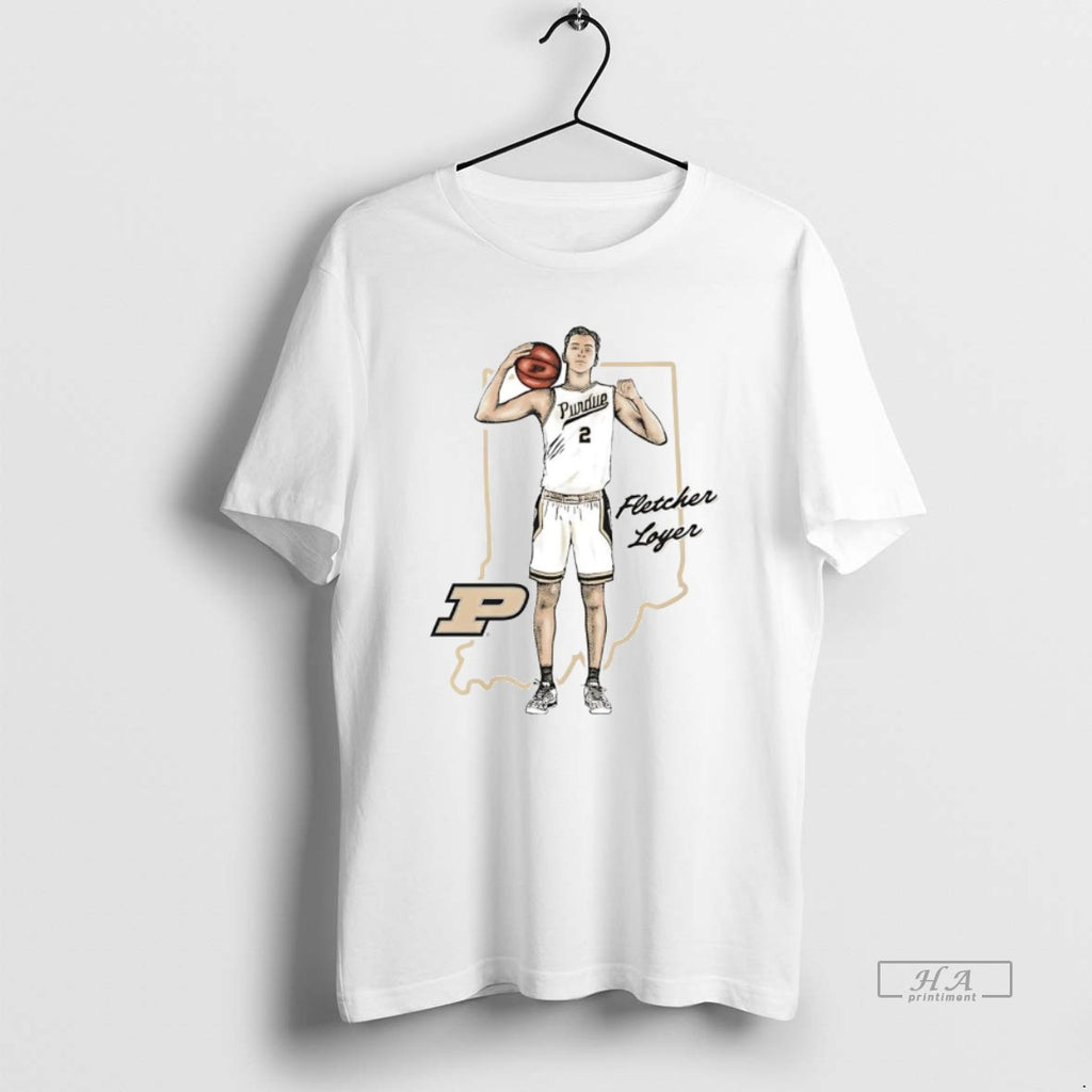 Official Fletcher Loyer Illustrated Purdue Boilermakers