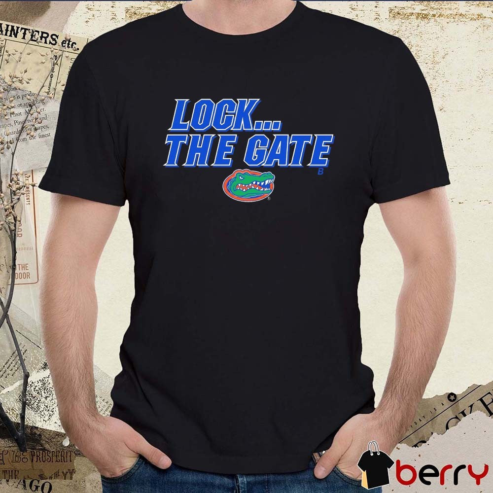 Florida Gators Football Lock The Gate NCAA 2026 t-shirt
