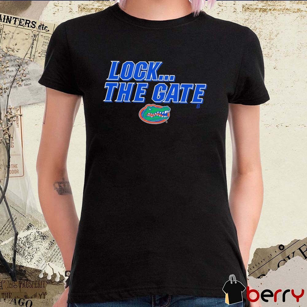 Florida Gators Football Lock The Gate NCAA 2026 t-shirt