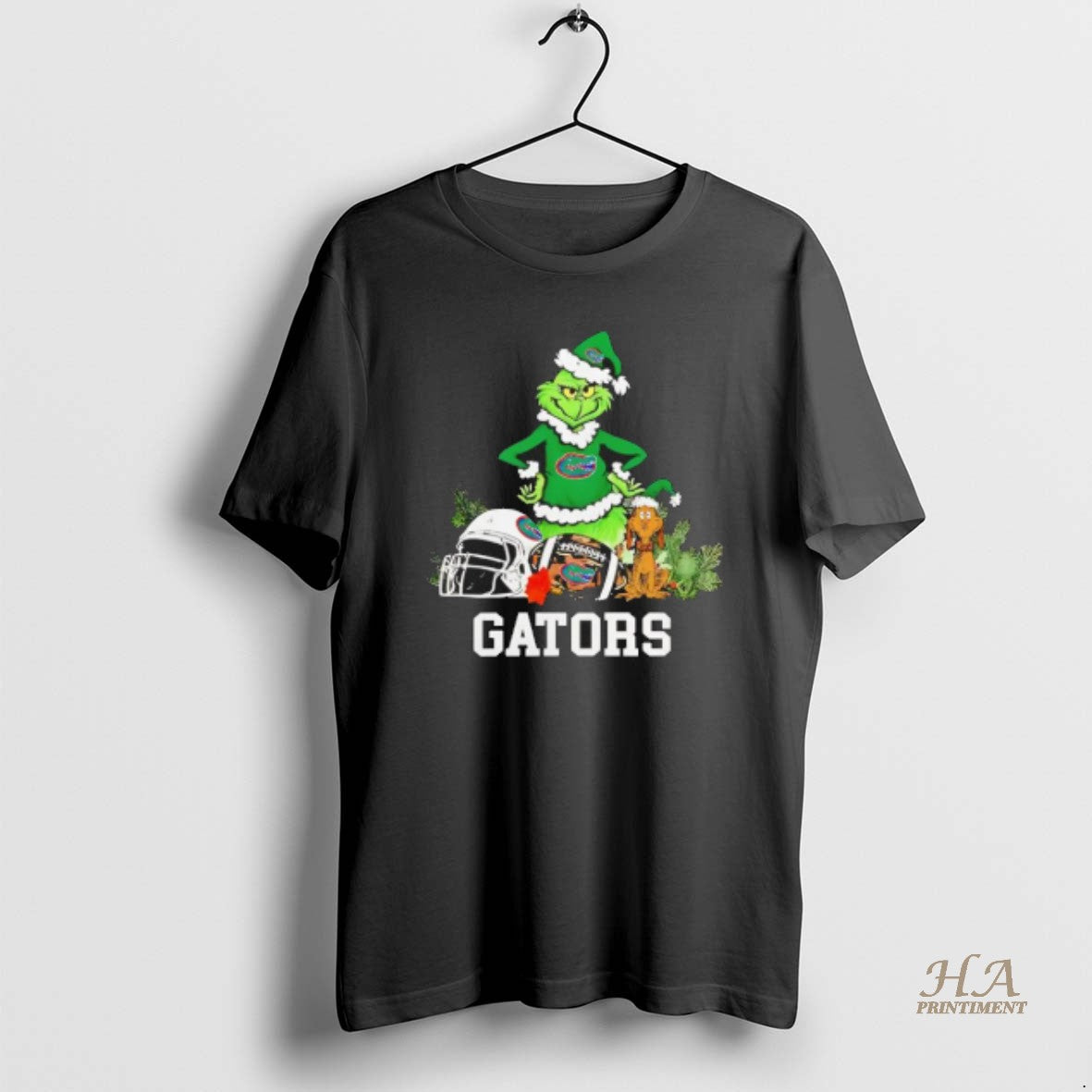Official Florida Gators The Grinch And Max Helmet Christmas 2025 Shirt Hoodie Sweatshirt | PurePodTees.com