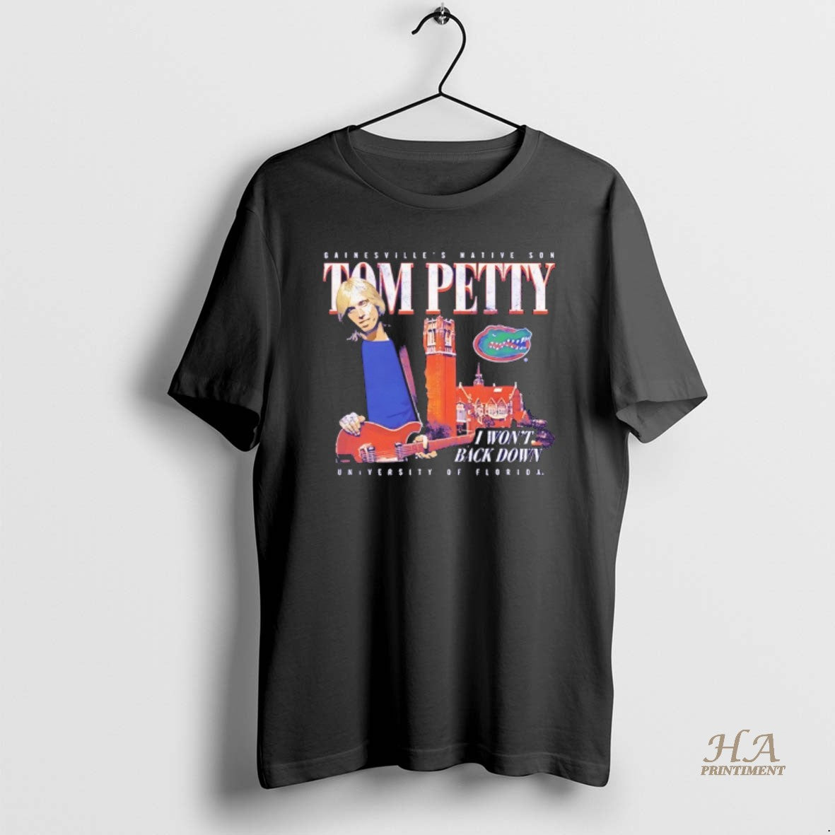 Official Florida Gators Tom Petty I Wont Back Down Gainesvilles Native Son Shirt Hoodie Sweatshirt | PurePodTees.com