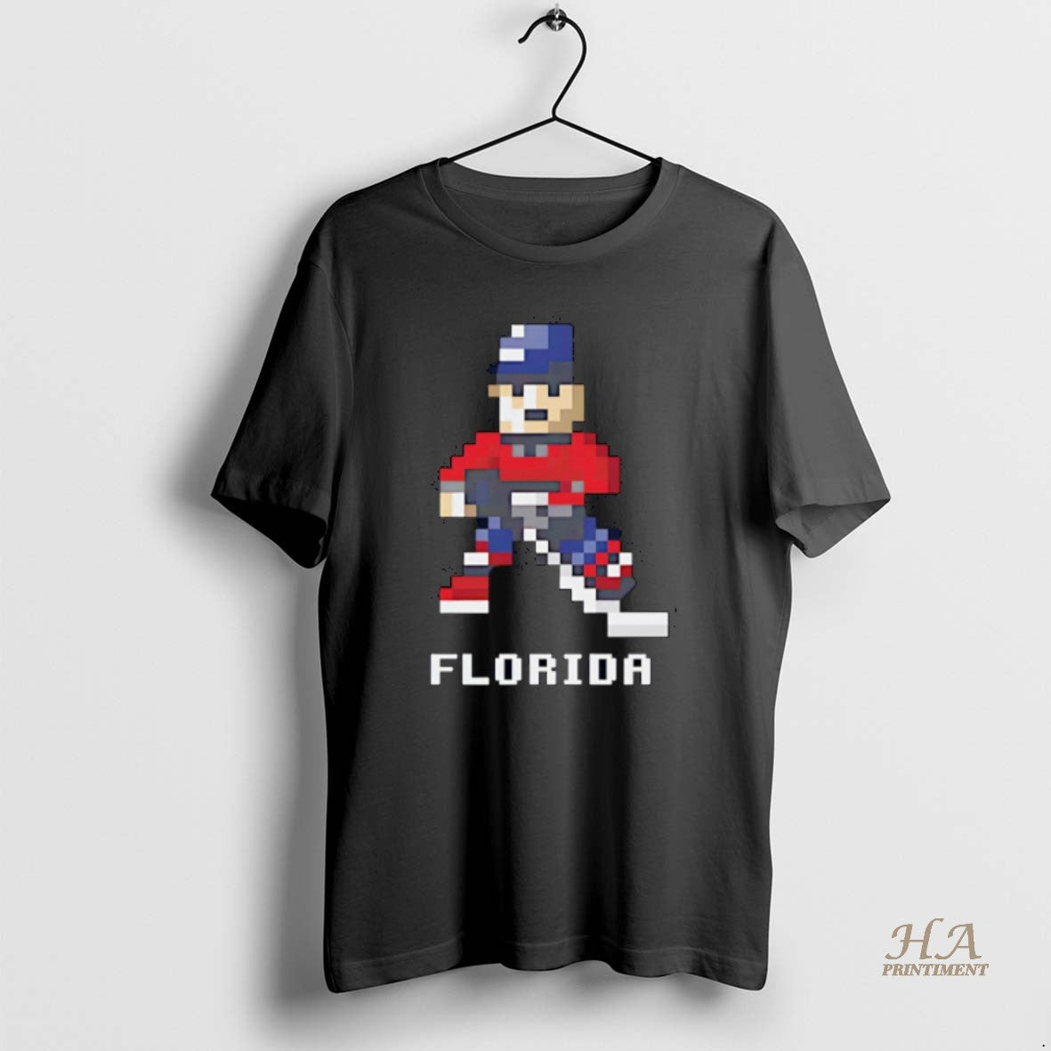 Official Florida Panthers Hockey 8 Bit Christmas Shirt Hoodie Sweatshirt | PurePodTees.com