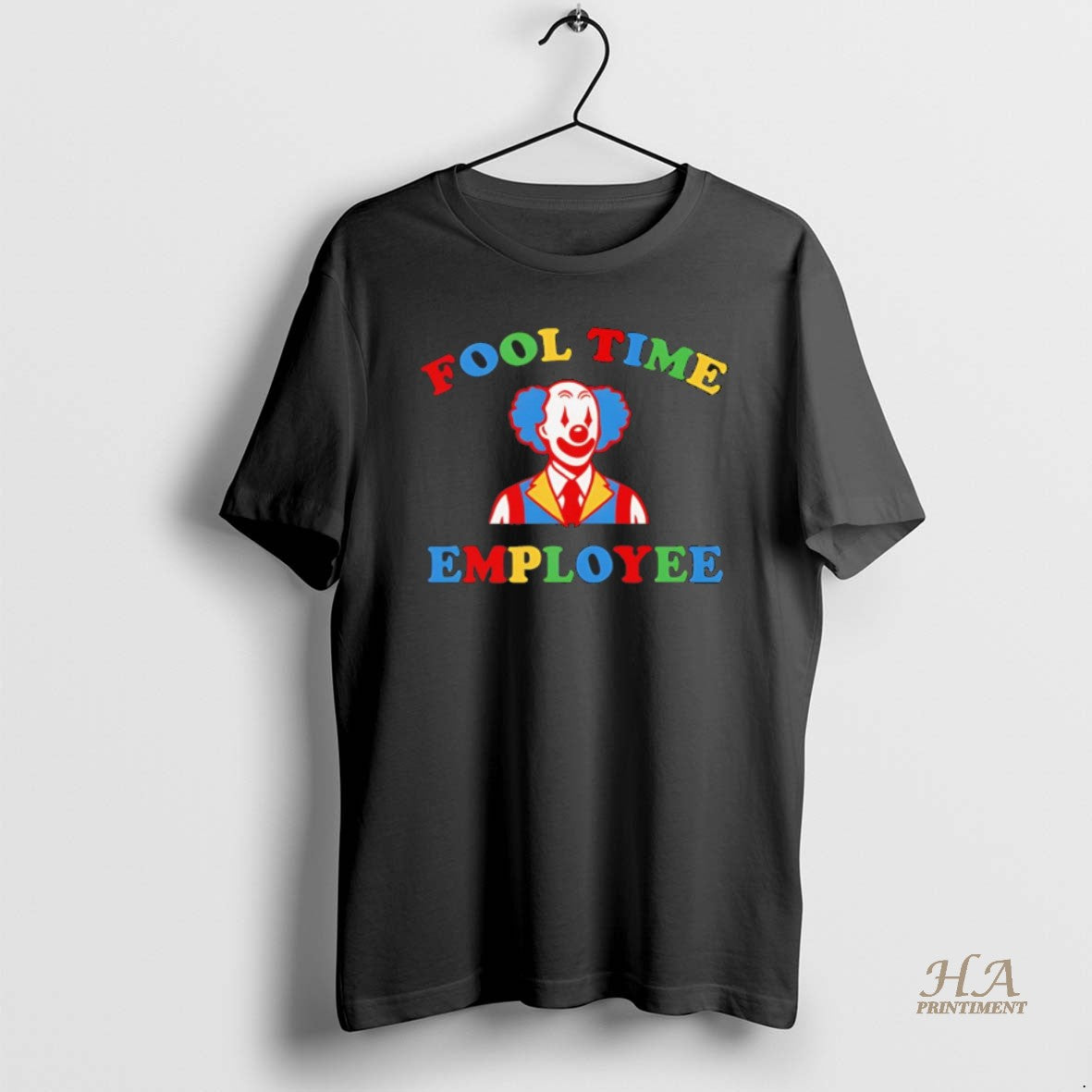 Official Fool Time Employee Clown Black Ornaments Shirt Hoodie Sweatshirt | PurePodTees.com