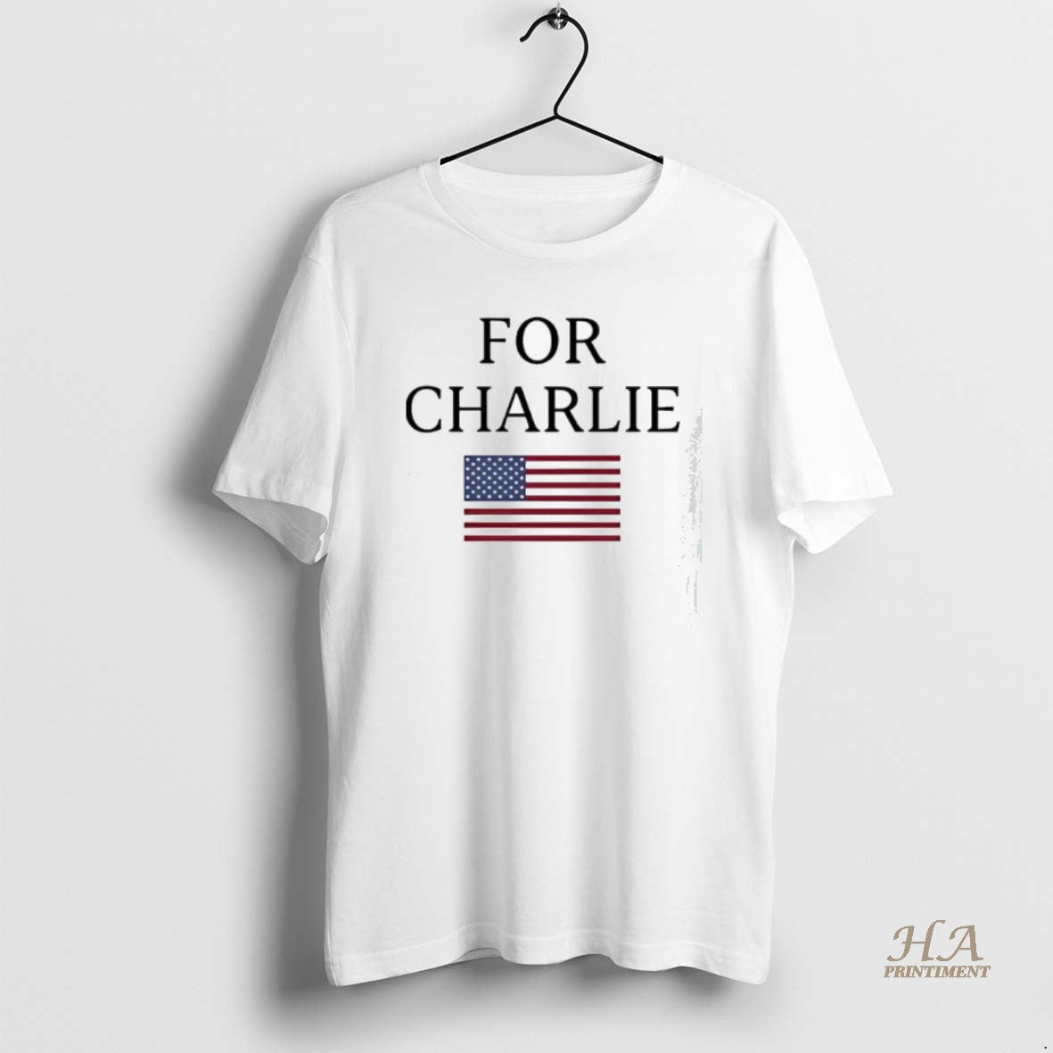 Official For Charlie American Flag Shirt Hoodie Sweatshirt | PurePodTees.com