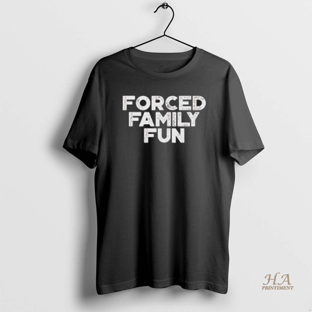 Official Forced Family Fun Funny Retro Christmas Shirt Hoodie Sweatshirt | PurePodTees.com