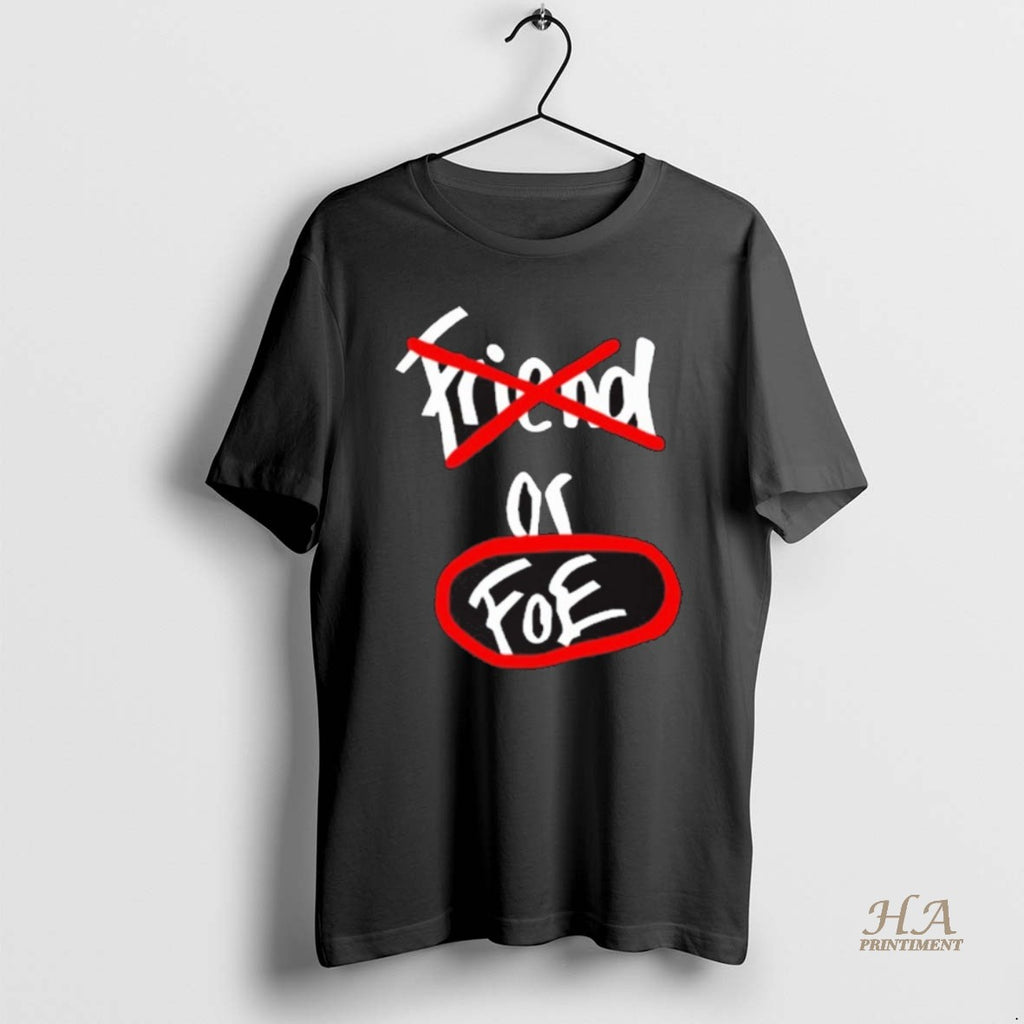 Official Frances Tiafoe Friend Or Foe 2025 Shirt Hoodie Sweatshirt | PurePodTees.com