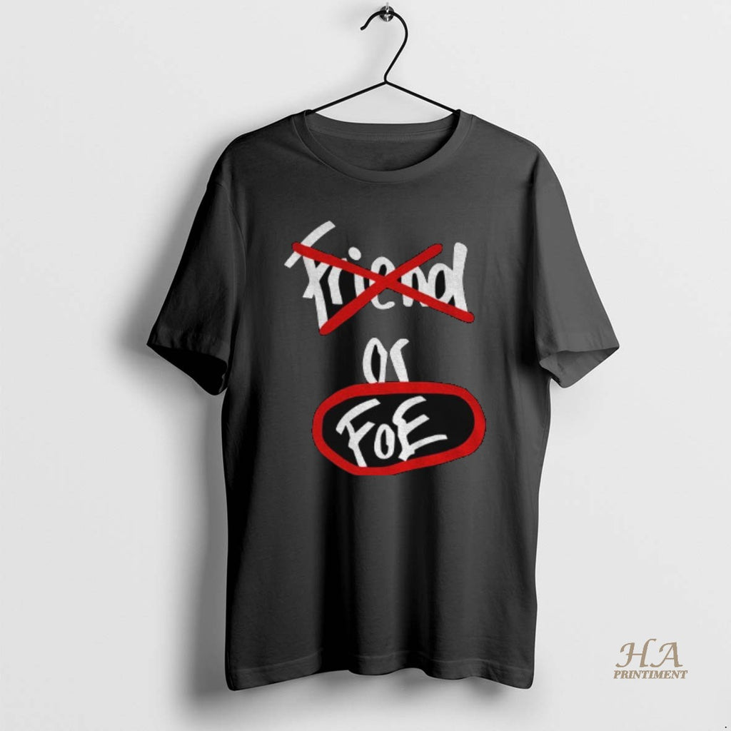 Official Frances Tiafoe Friend Or Foe Shirt Hoodie Sweatshirt | PurePodTees.com