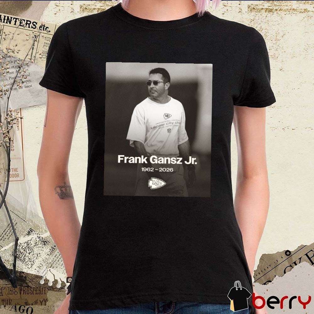 Frank Gansz Jr. 1962- 2026 Kansas City Chiefs Poster t-shirt