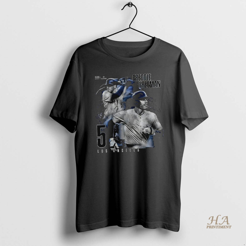 Official Freddie Freeman 5 Los Angeles Dodgers Baseball Player Signature Graphic Shirt Hoodie Sweatshirt | PurePodTees.com