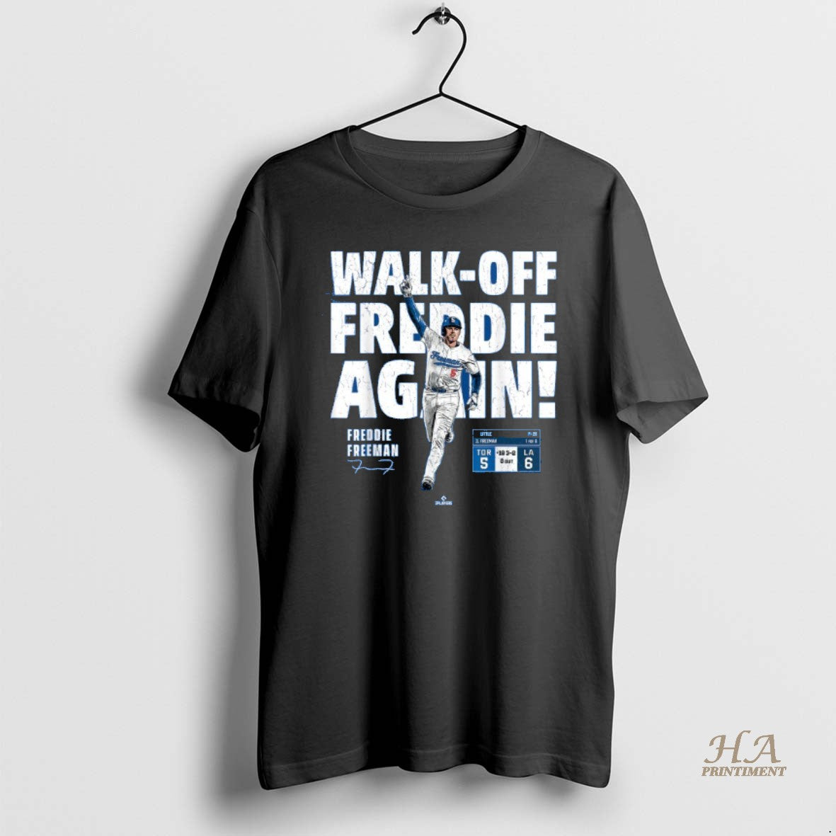Official Freddie Freeman Los Angeles Dodgers Walk Off Freddie The Sequel Shirt Hoodie Sweatshirt | PurePodTees.com