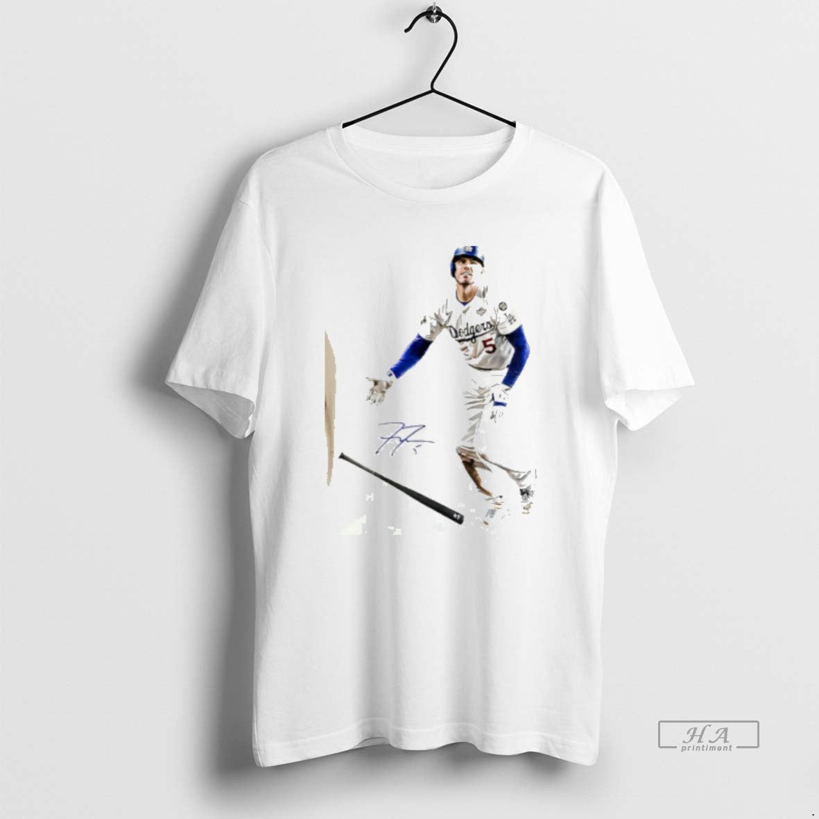 Official Freddie Freeman Los Angeles Dodgers Walk Off Graphic Signature Shirt Hoodie Sweatshirt | PurePodTees.com