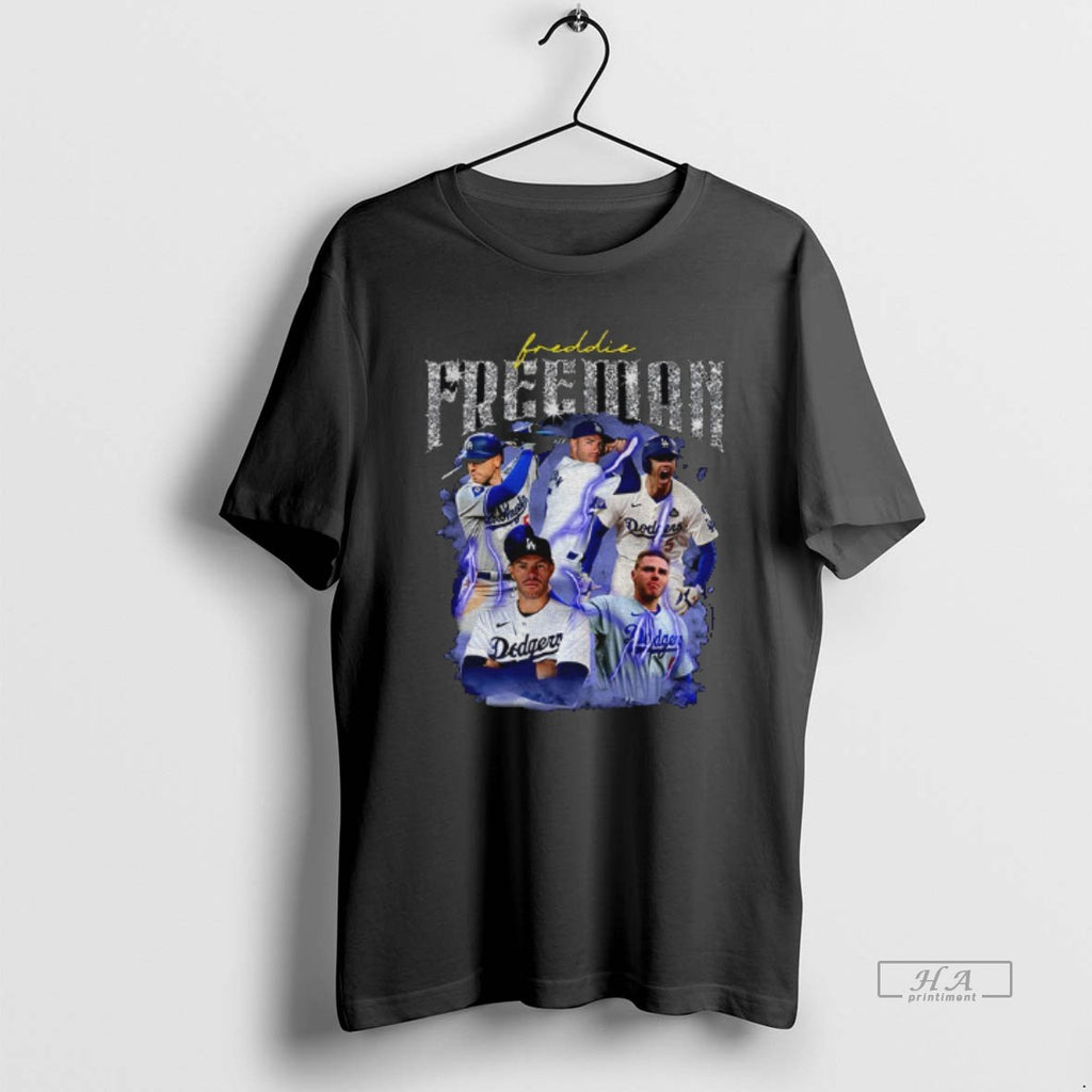 Official Freddie Freeman Diamond Los Angeles Dodgers Mlb Storm Graphic 2025 Shirt Hoodie Sweatshirt | PurePodTees.com