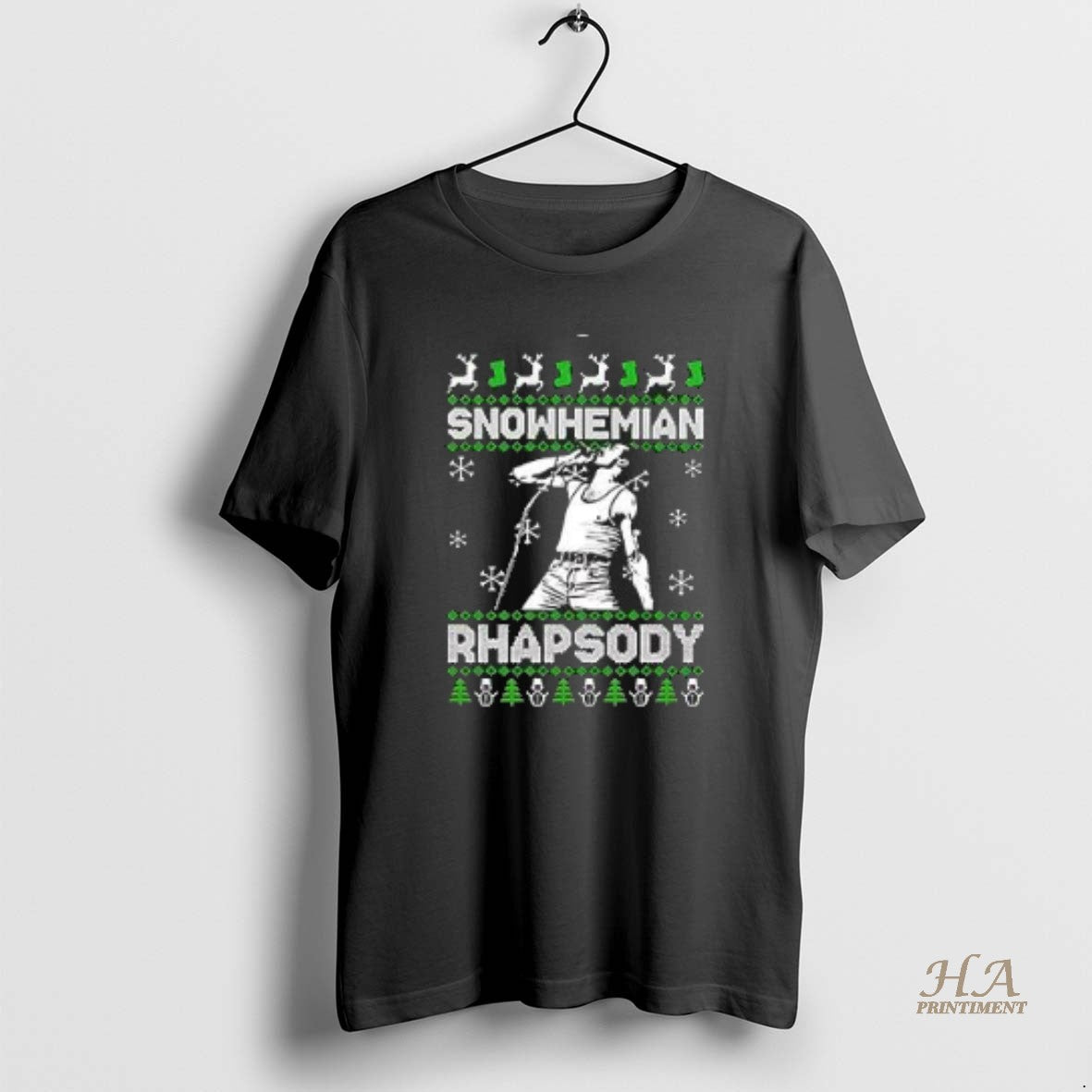 Official Freddie Mercury Bohemian Rhapsody Christmas Shirt Hoodie Sweatshirt | PurePodTees.com
