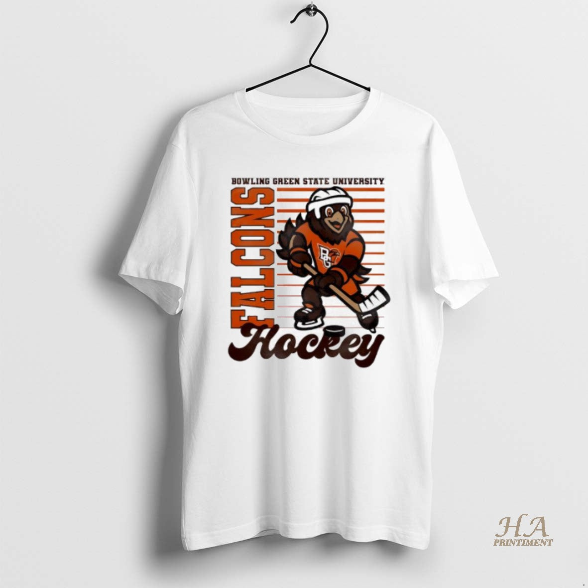 Official Freddy Falcon Hockey Bowling Green State University Mascot Shirt Hoodie Sweatshirt | PurePodTees.com