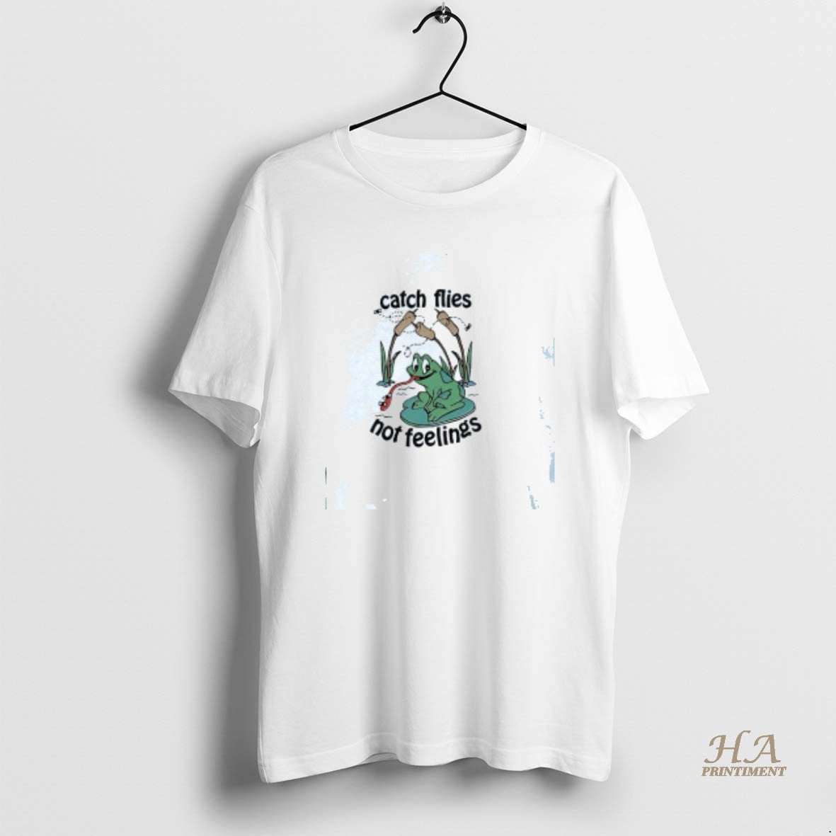 Official Frog On The Bone Catch Flies Not Feelings Shirt Hoodie Sweatshirt | PurePodTees.com