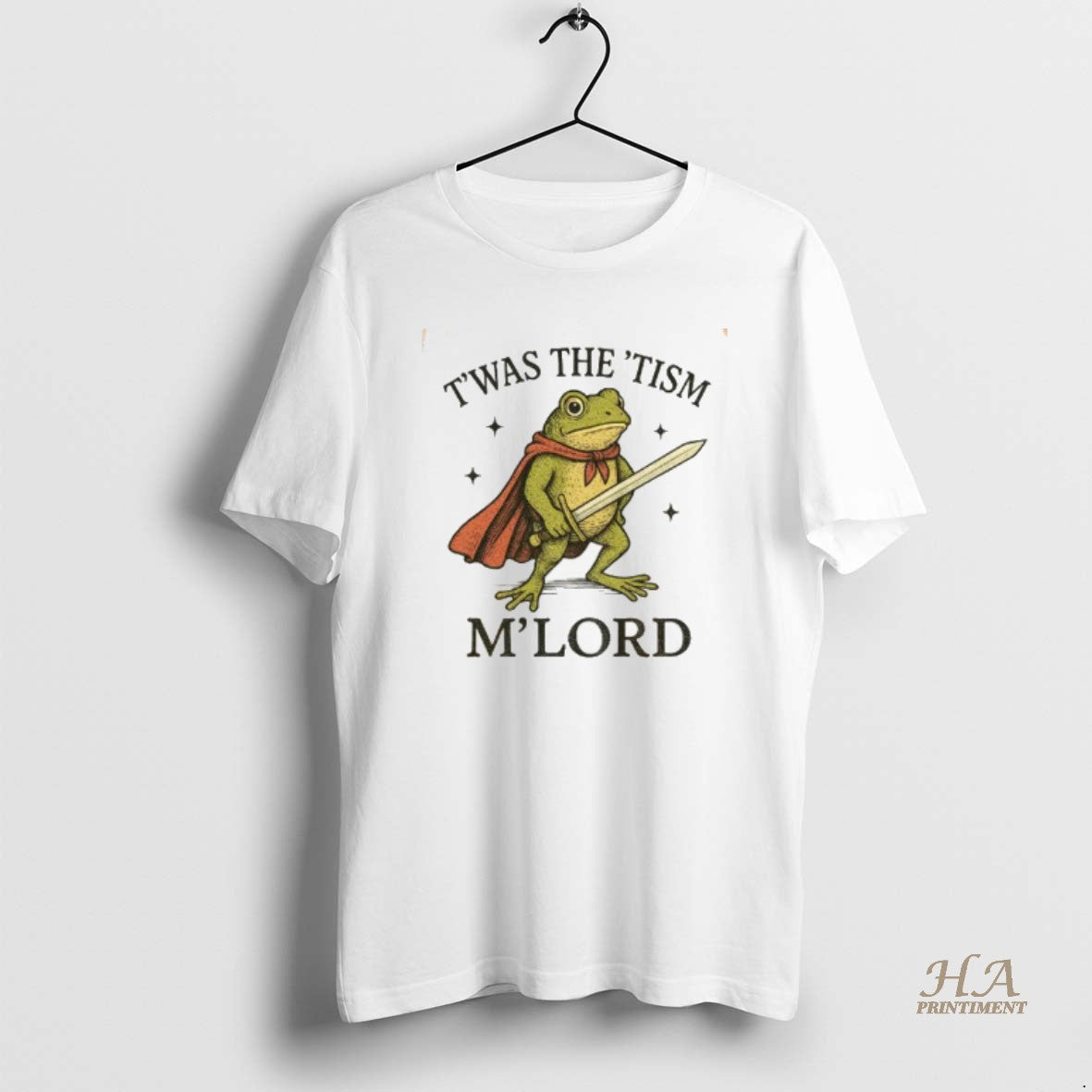 Official Frog With A Sword Twas The Tism Mlord Shirt Hoodie Sweatshirt | PurePodTees.com