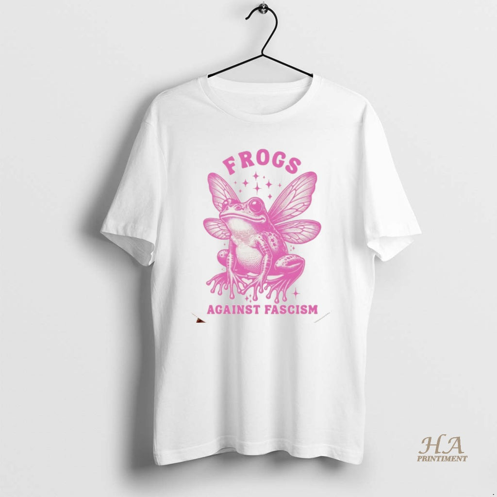 Official Frogs Against Fascism Graphic Christmas Ornaments Shirt Hoodie Sweatshirt | PurePodTees.com