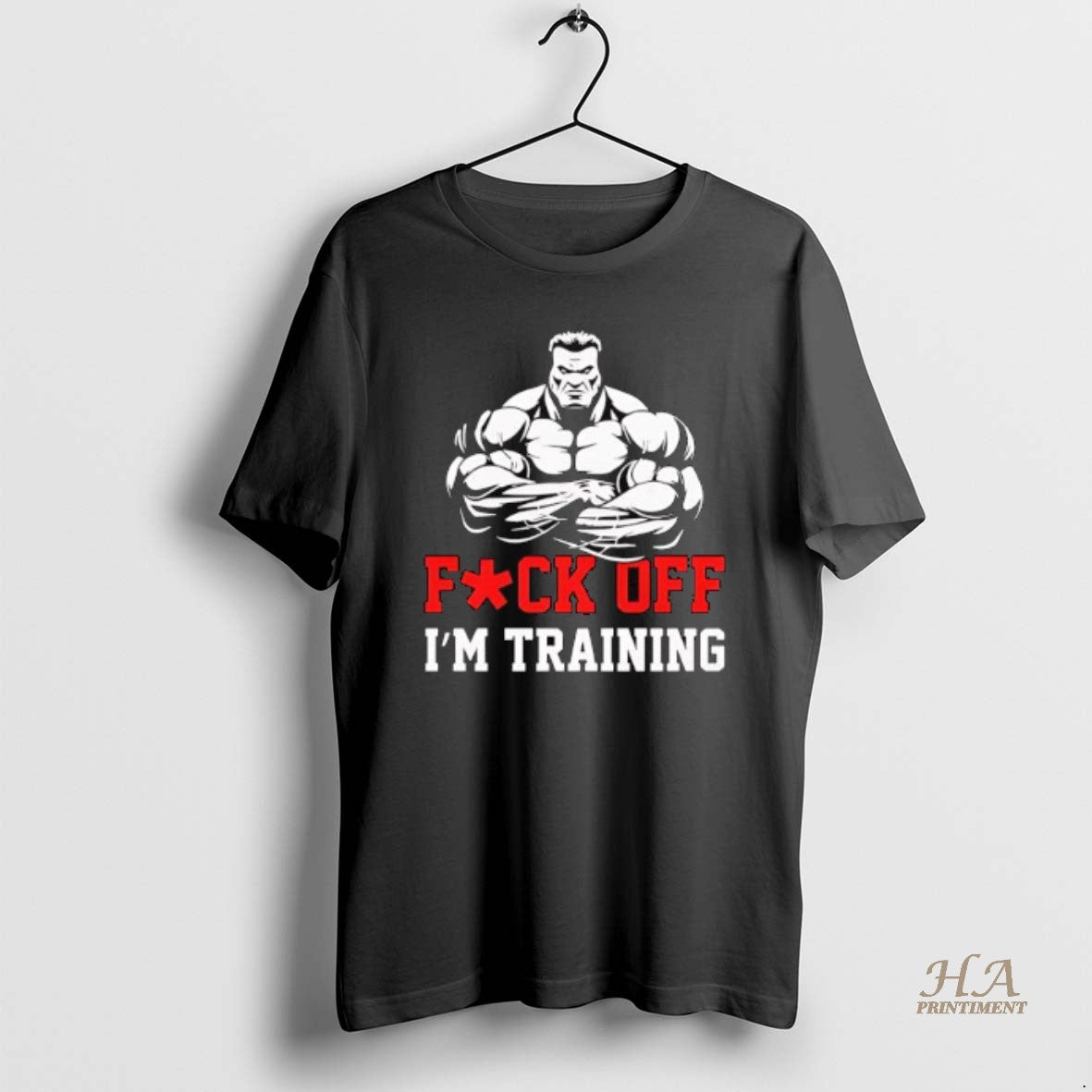 Official Fuck Off Im Training Gym Shirt Hoodie Sweatshirt | PurePodTees.com