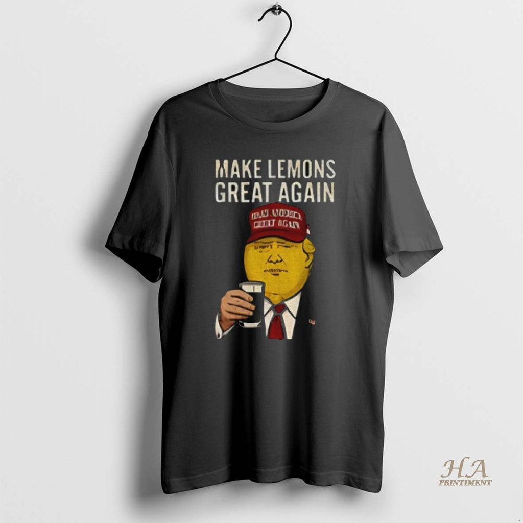 Official Funny Donald Trump Make American Great Again Parody Make Lemons Great Again Shirt Hoodie Sweatshirt
