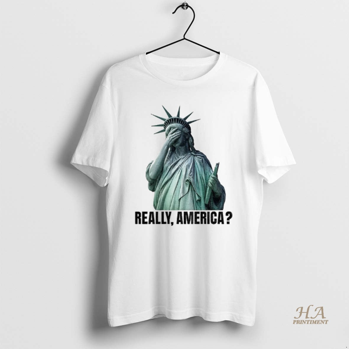 Official Funny Government Shutdown Statue Of Liberty Really America Shirt Hoodie Sweatshirt | PurePodTees.com