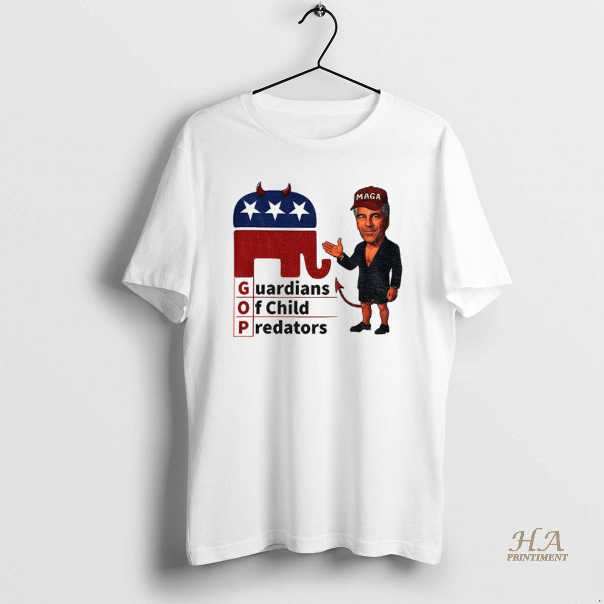 Official Gop Actually Means Guardians Of Child Predators Anti Maga Anti Trump Shirt Hoodie Sweatshirt | PurePodTees.com