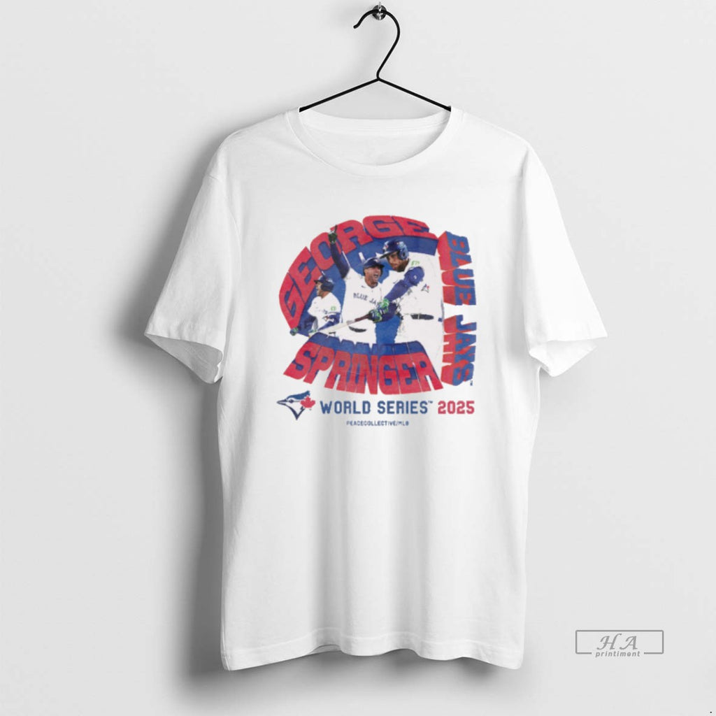 Official George Springer Toronto Blue Jays Mlb World Series 2025 Homerun Shirt Hoodie Sweatshirt | PurePodTees.com