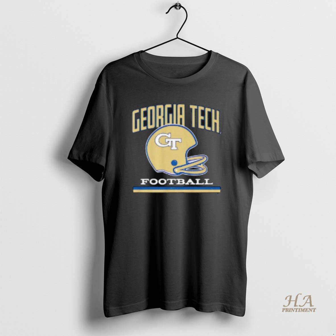 Official Georgia Tech Yellow Jackets Football Vintage Helmet 2025 Shirt Hoodie Sweatshirt | PurePodTees.com