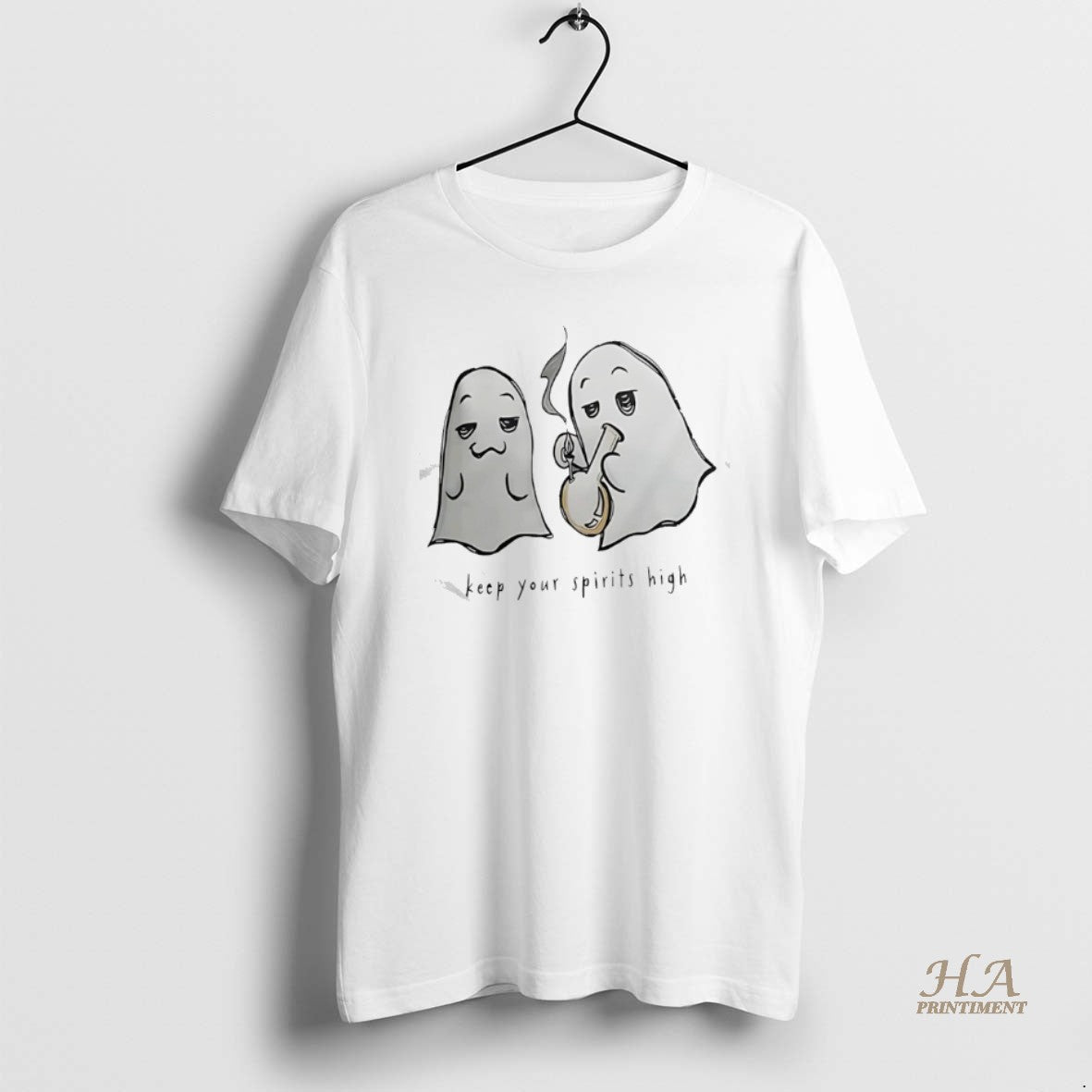 Official Ghost Keep Your Spirits High Shirt Hoodie Sweatshirt | PurePodTees.com