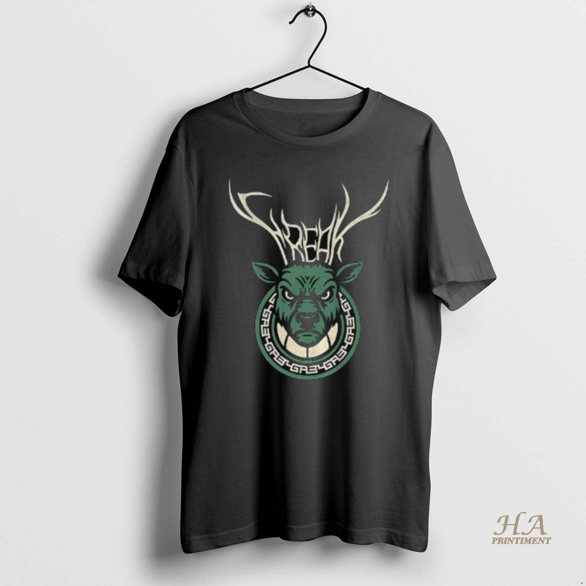 Official Giannis Antetokounmpo Milwaukee Bucks Deer Freak Logo Shirt Hoodie Sweatshirt | PurePodTees.com