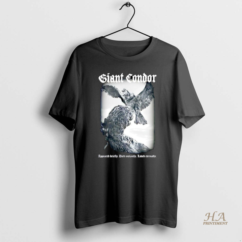 Official Giant Condor Appeared Briefly Died Instantly Loved Eternally Christmas Shirt Hoodie Sweatshirt | PurePodTees.com