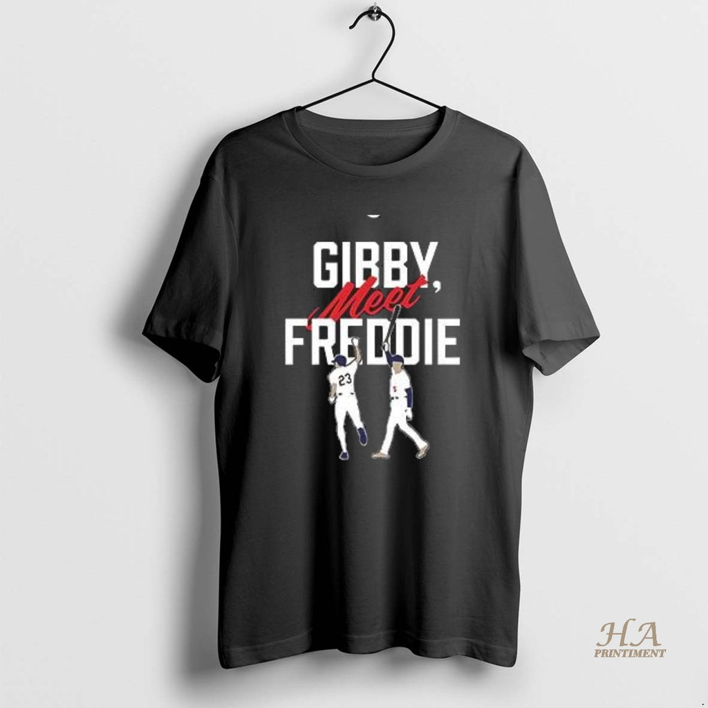 Official Gibby Meet Freeman La Dodgers Shirt Hoodie Sweatshirt | PurePodTees.com