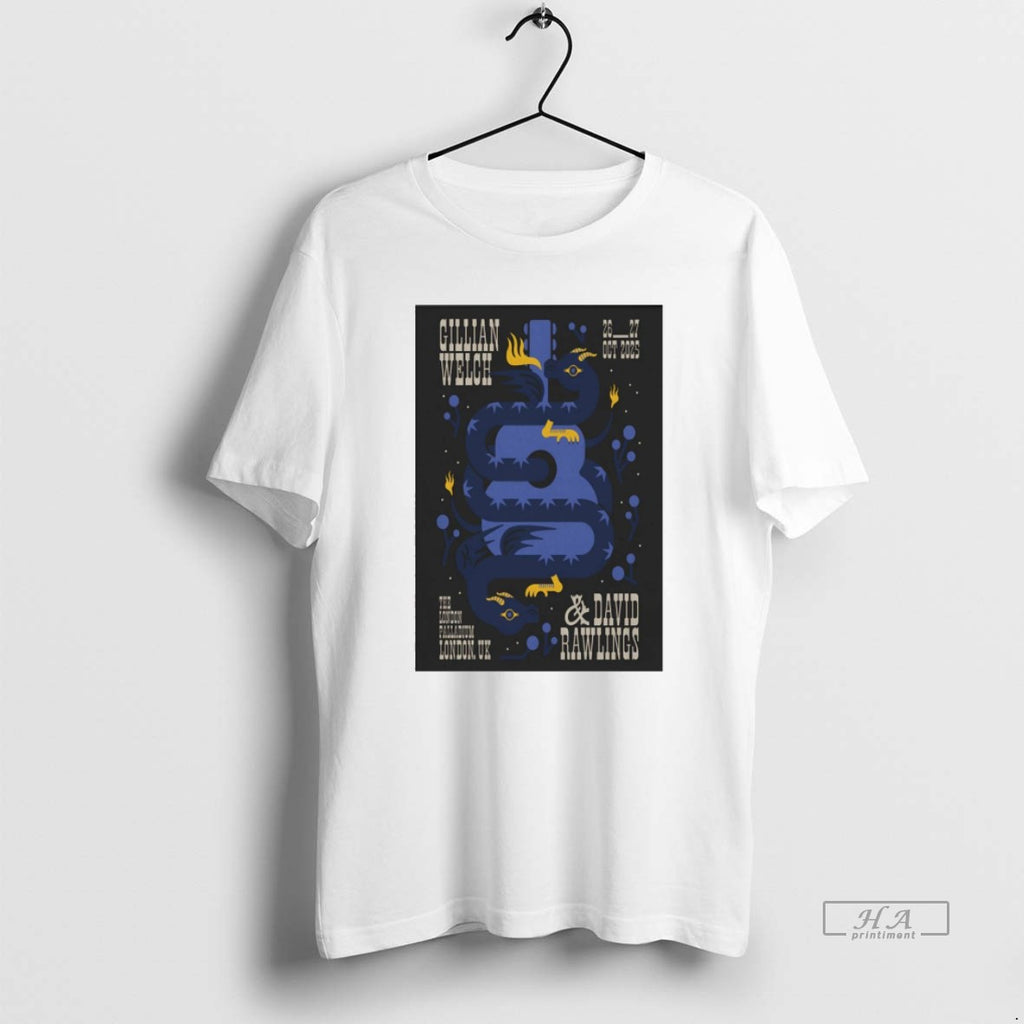 Official Gillian Welch And David Rawlings October 26 27 2025 The London Palladium Event Shirt Hoodie Sweatshirt