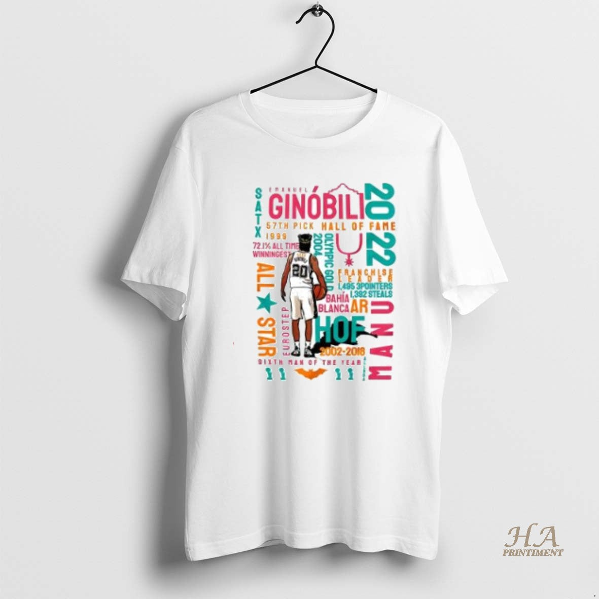 Official Ginobili Hof Fiesta Cloud Football Shirt Hoodie Sweatshirt | PurePodTees.com
