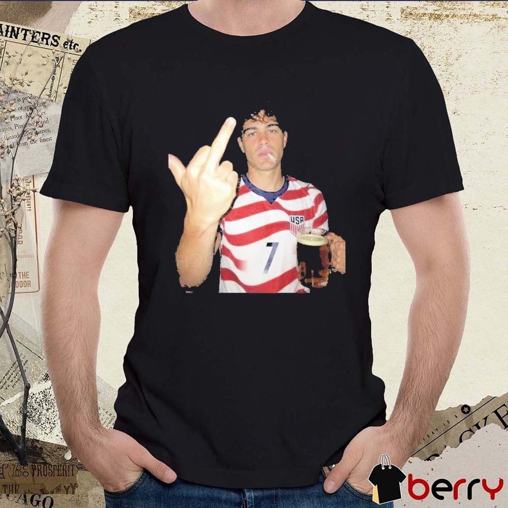 Gio Reyna USA Wild Side Streetwear Middle Finger US Soccer 2026 World Cup t-shirt