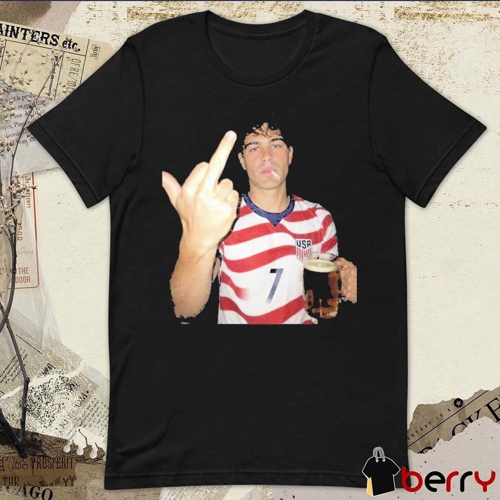 Gio Reyna USA Wild Side Streetwear Middle Finger US Soccer 2026 World Cup t-shirt