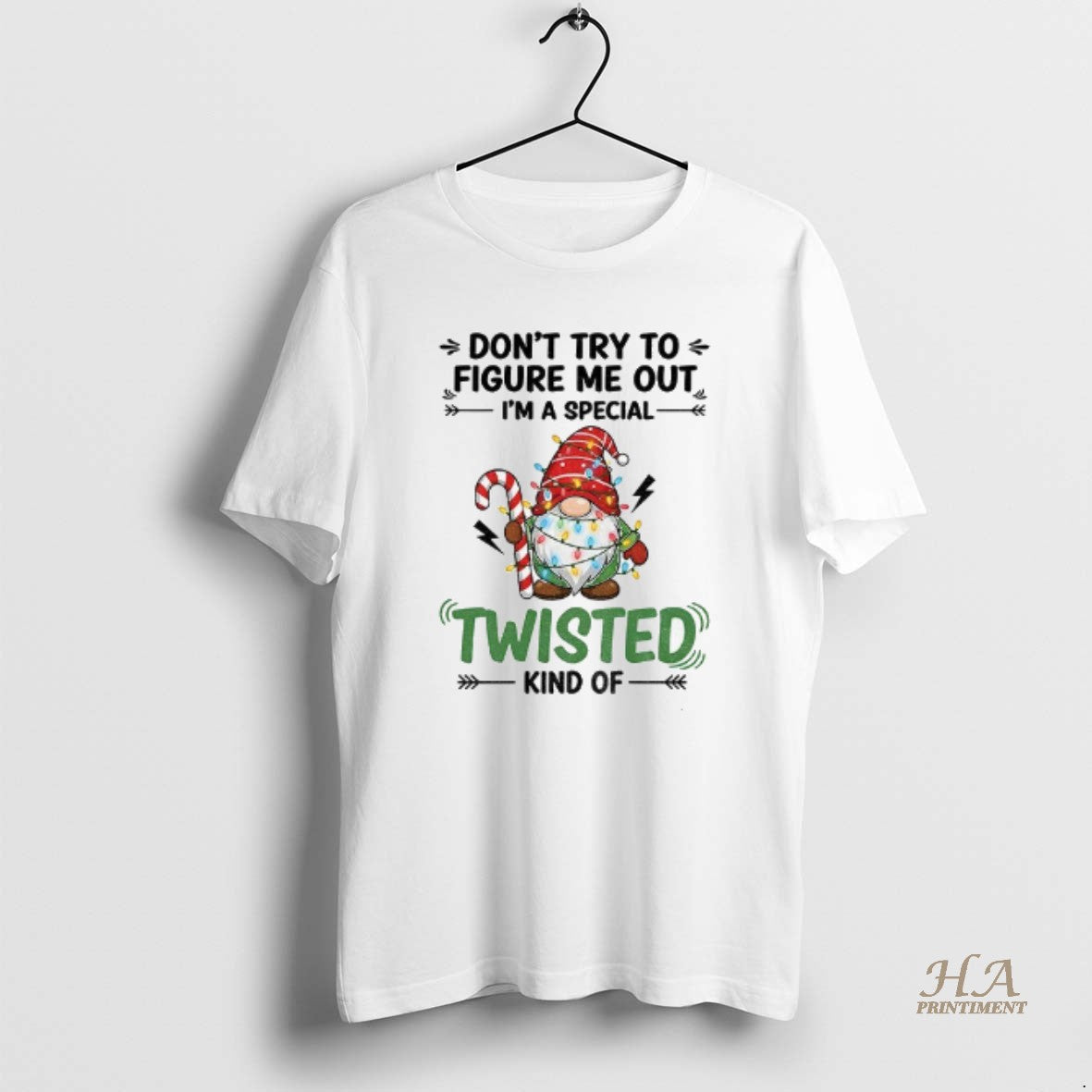 Official Gnome Dont Try To Figure Me Out Im A Special Twisted Kind Of Merry Shirt Hoodie Sweatshirt | PurePodTees.com