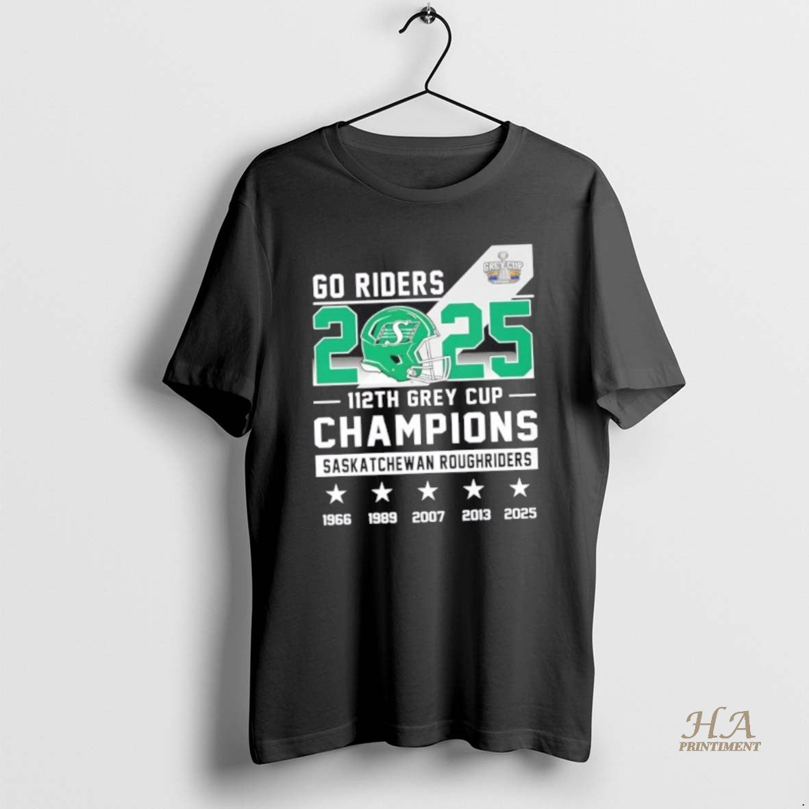 Official Go Riders 112th Grey Cup Champions 2025 Saskatchewan Roughriders Football Helmet Shirt Hoodie Sweatshirt