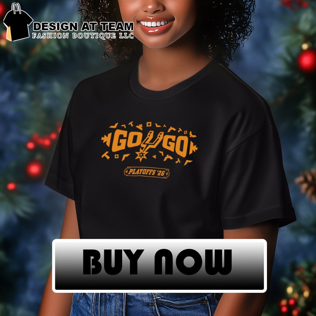 Go go San Antonio Spurs playoffs 2026 Limited Edition NBA shirt