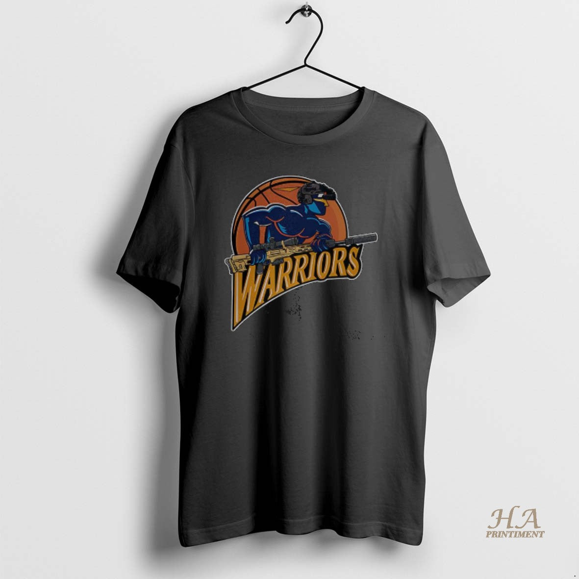 Official Golden State Warriors Basketball Soldier Logo Shirt Hoodie Sweatshirt | PurePodTees.com