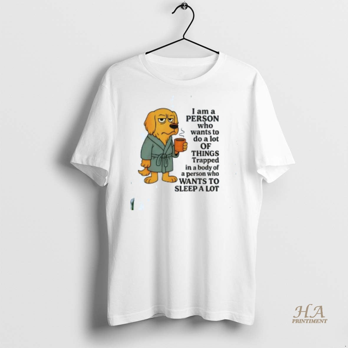 Official Golden Retriever I Am A Person Who Wants To Do A Lot Of Things Shirt Hoodie Sweatshirt | PurePodTees.com