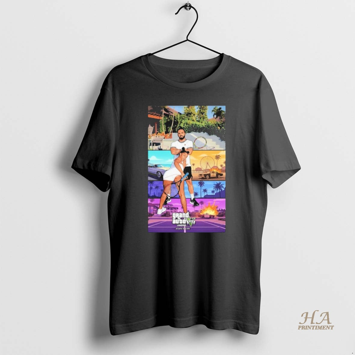Official Grand Theft Auto V Tennis Sexyy Red X Drake Shirt Hoodie Sweatshirt | PurePodTees.com